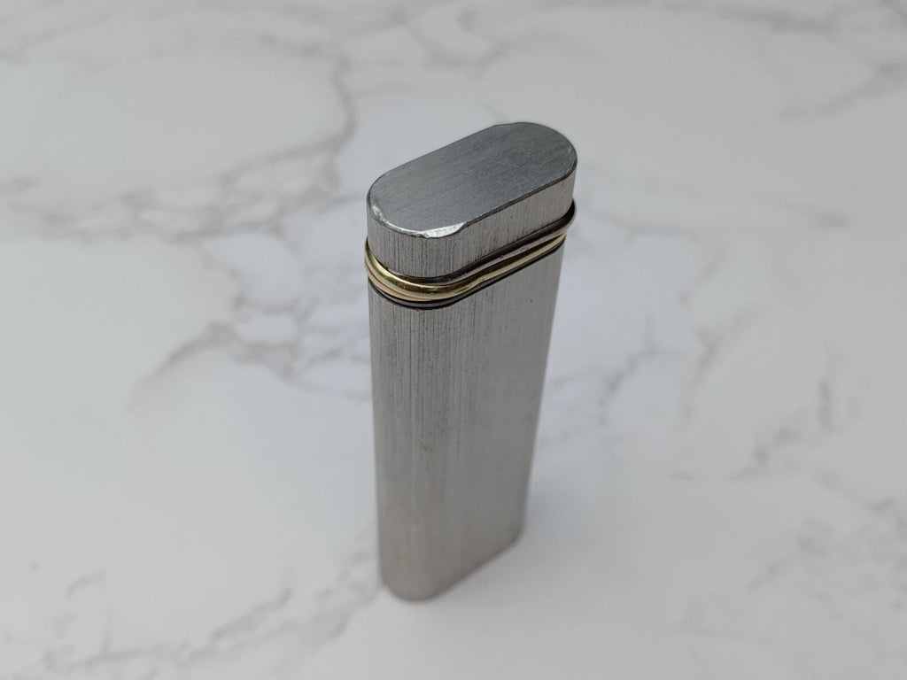 Cartier Trinity Feuerzeug versilbert – Gebraucht