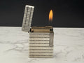 S.T. DUPONT Line 1 BR Gas Lighter - L1 BR - Small Model -Silver plated-AL13-1786