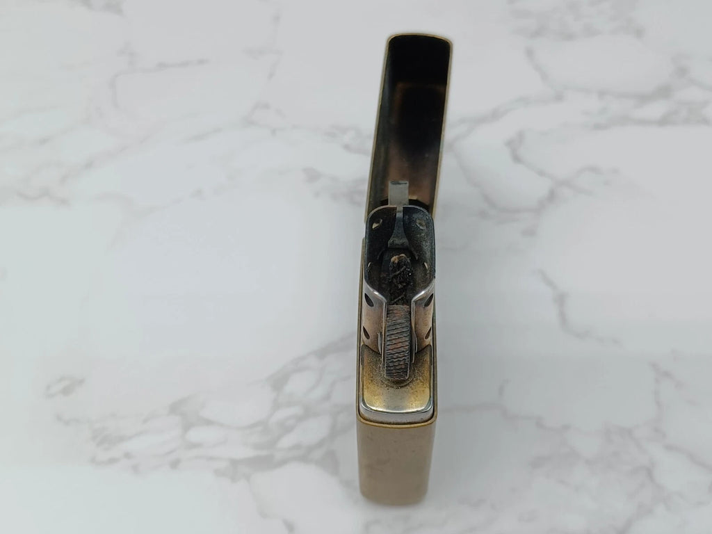 Very Rare BRASS ZIPPO Lighter - 85TH HARLEY DAVIDSON - 1932/1991 - AG08-1595