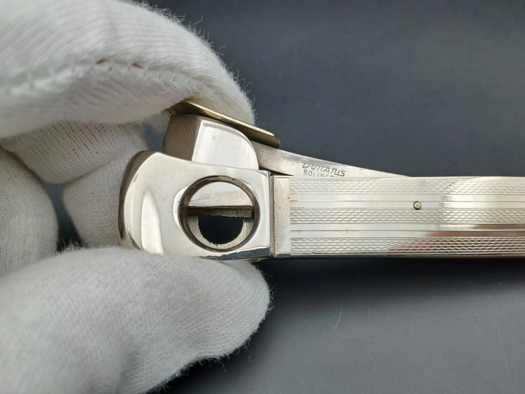 Coupe-Cigare Solingen Argenté Vintage Fabriqué en Allemagne - 1970