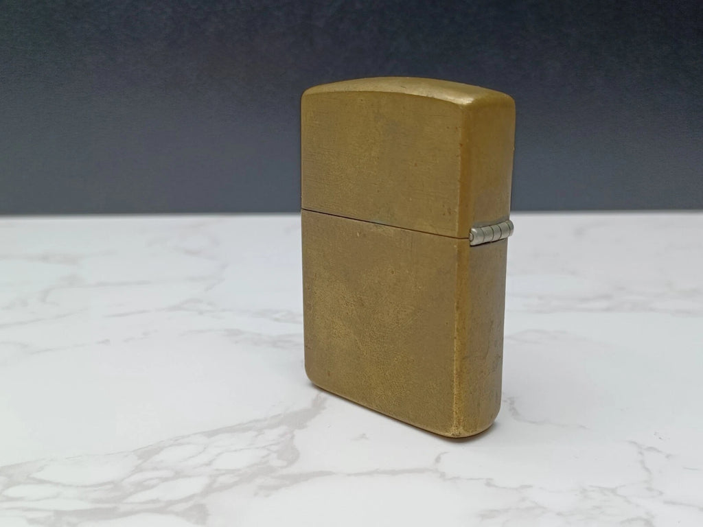 Very Rare BRASS ZIPPO Lighter - 85TH HARLEY DAVIDSON - 1932/1991 - AG08-1595