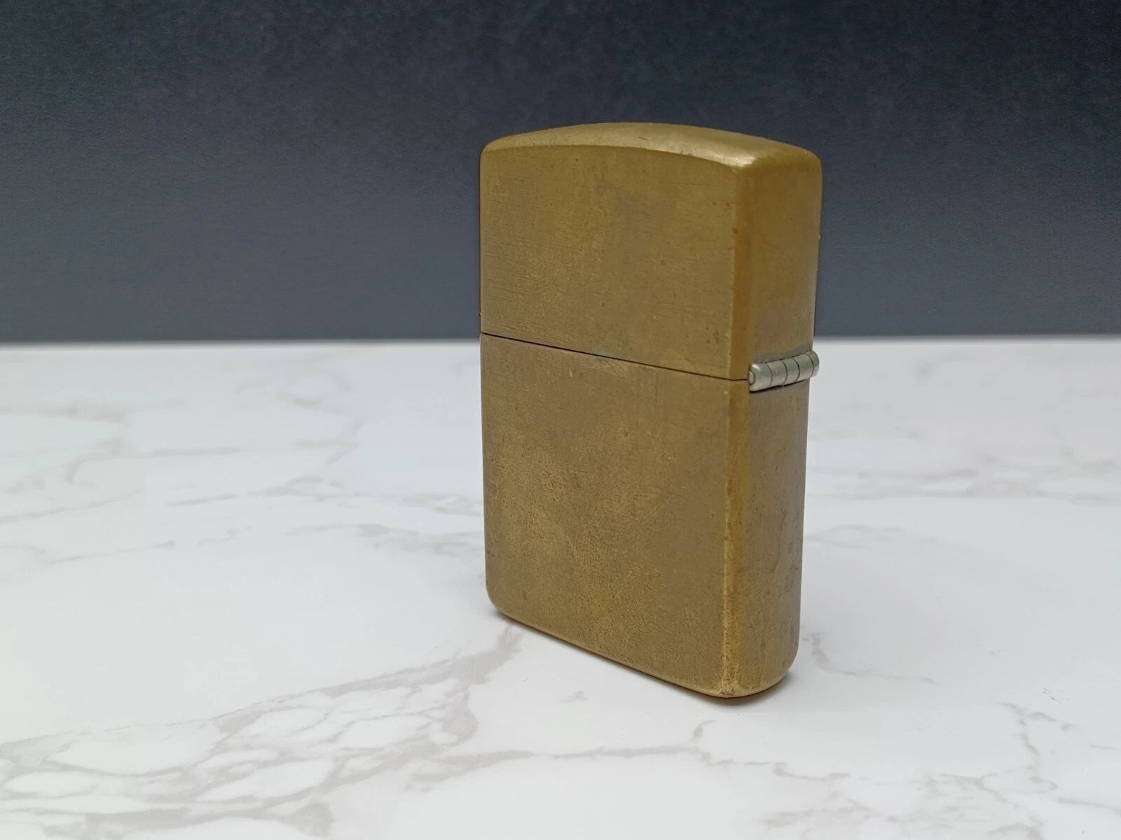 Very Rare BRASS ZIPPO Lighter - 85TH HARLEY DAVIDSON - 1932/1991 - AG08-1595