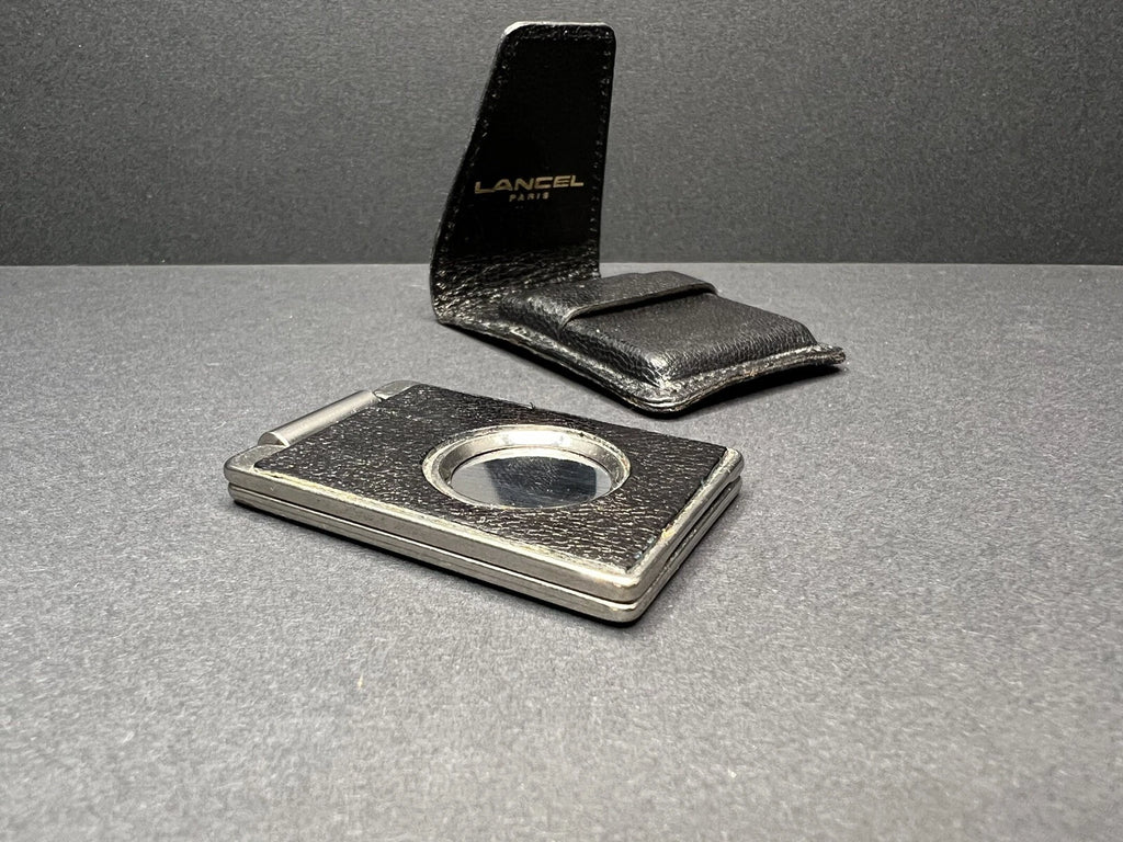 LANCEL - Zigarrenschneider mit Lederetui - 1117CO - BA01