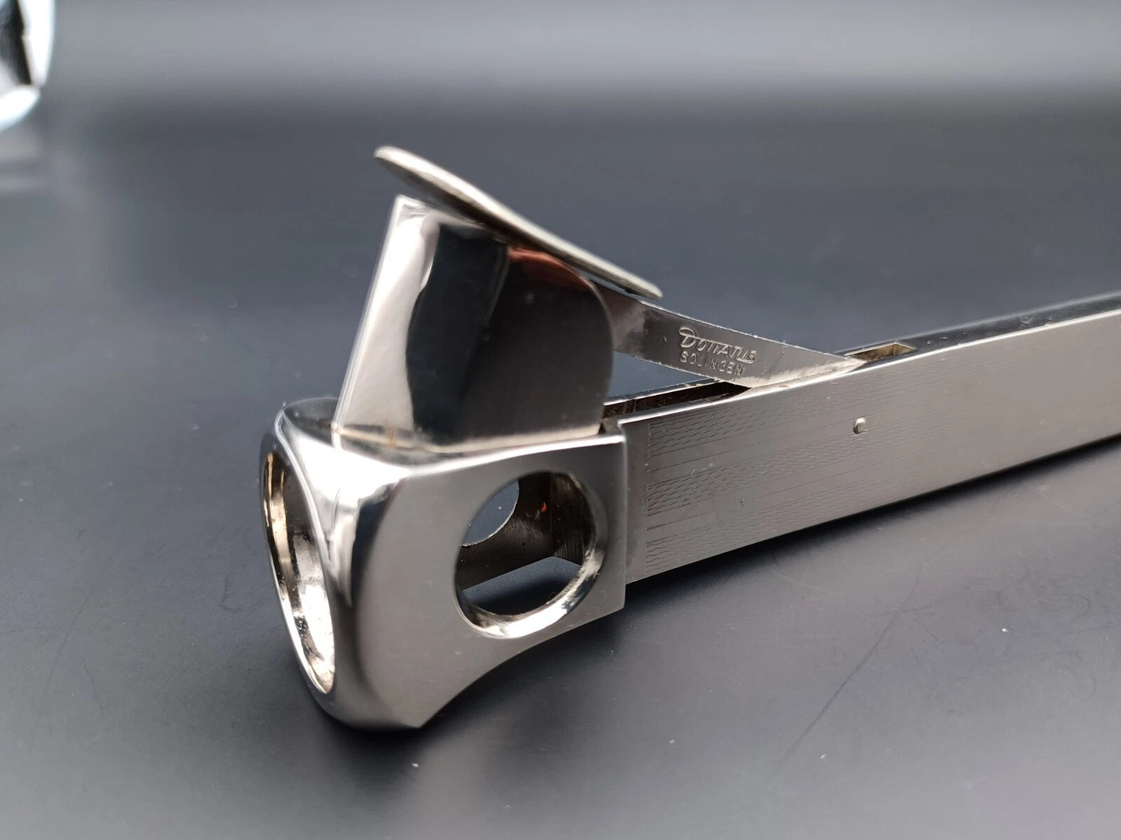 Coupe-Cigare Solingen Argenté Vintage Fabriqué en Allemagne - 1970