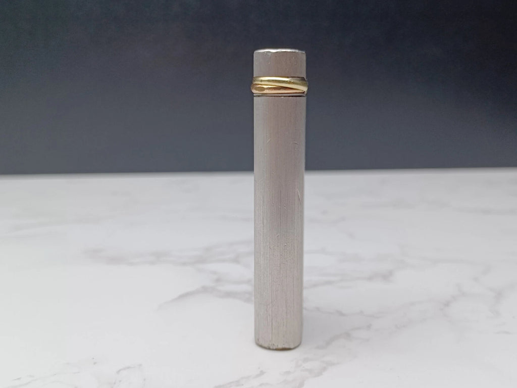 Cartier Trinity Feuerzeug versilbert – Gebraucht