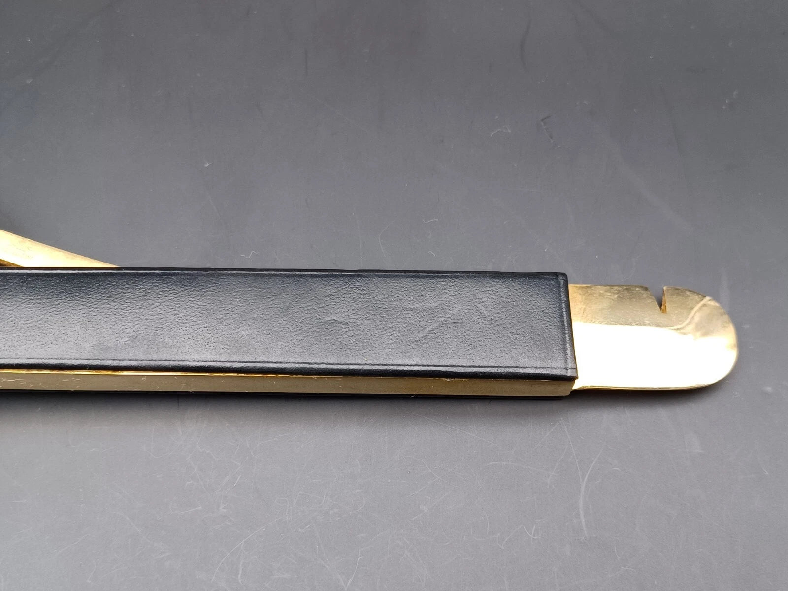 Solingen Zigarrenschneider mit Etui - Schwarzes Leder - Made in Germany - BB15-0945