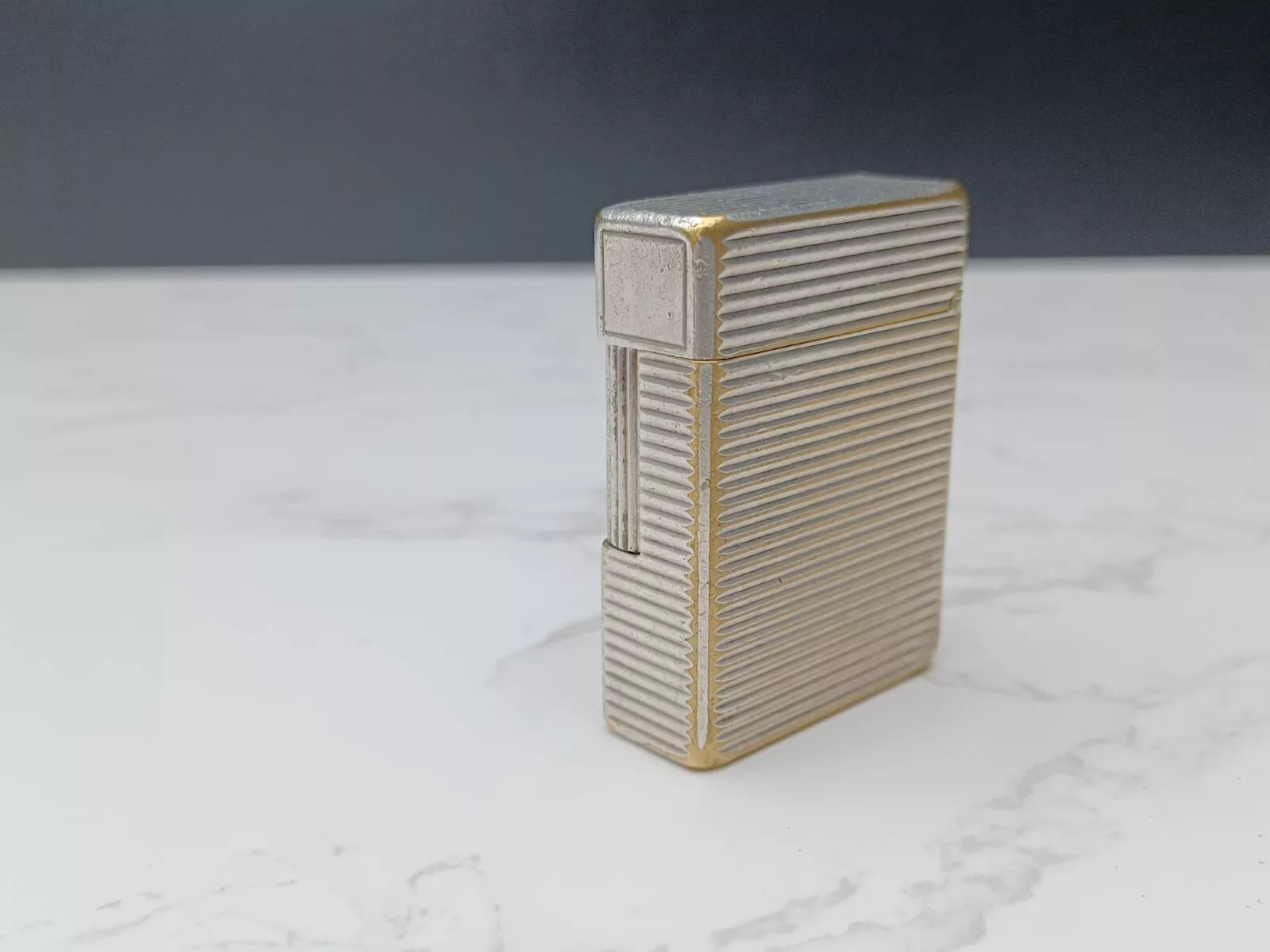 Briquet S.T. Dupont Line 1 BS - L1 BS - Plaqué Argent