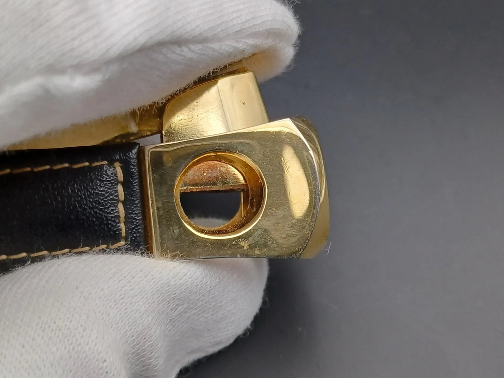 Solingen Cigar Cutter - Black Leather - Made In Germany - AG14-0946