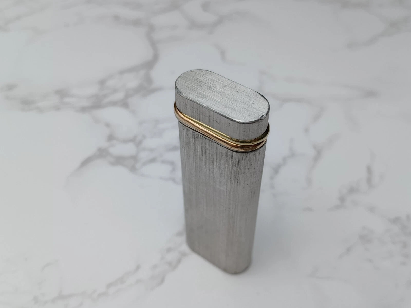 Cartier Trinity Feuerzeug versilbert – Gebraucht