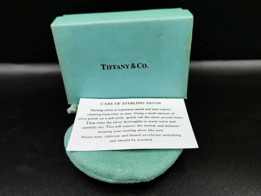 TIFFANY & CO Manschettenknöpfe aus Sterlingsilber - Zeremonie - Hergestellt in den USA - 0148CO AH06