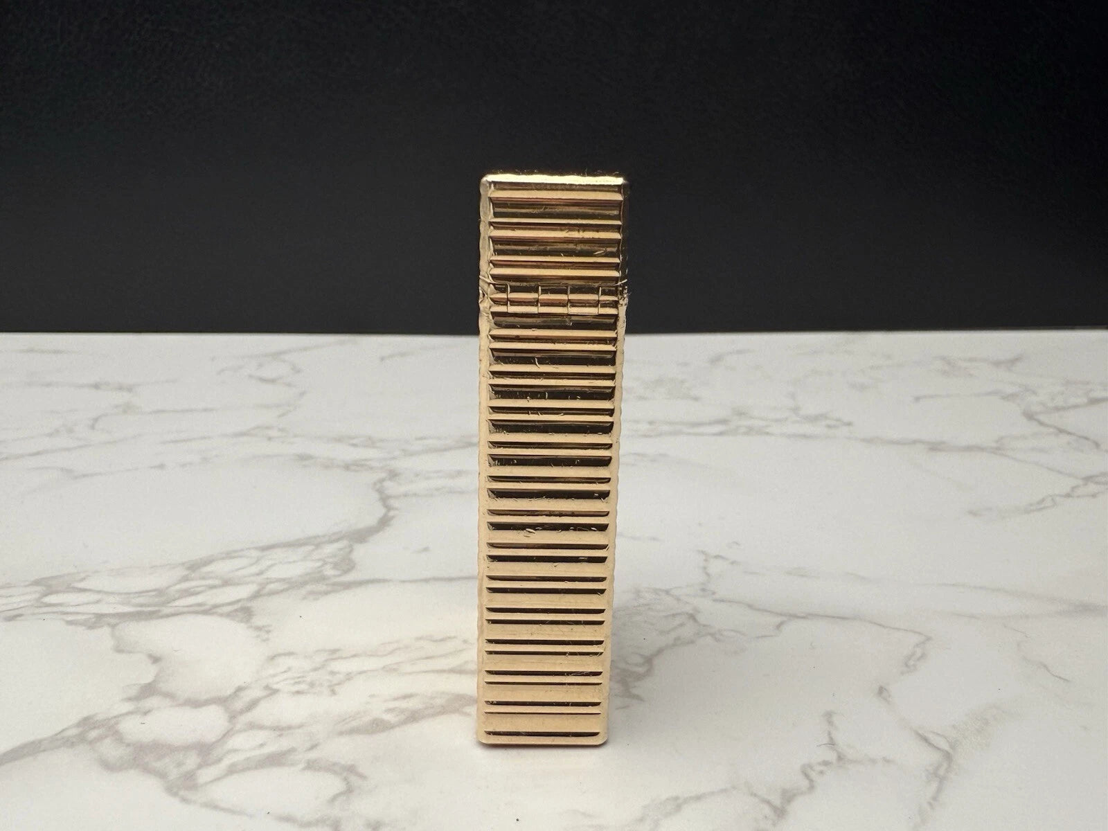 Nice S.T. DUPONT Line 1 BR - L1 BR - Large Model - Gold Plated - AS03-1770