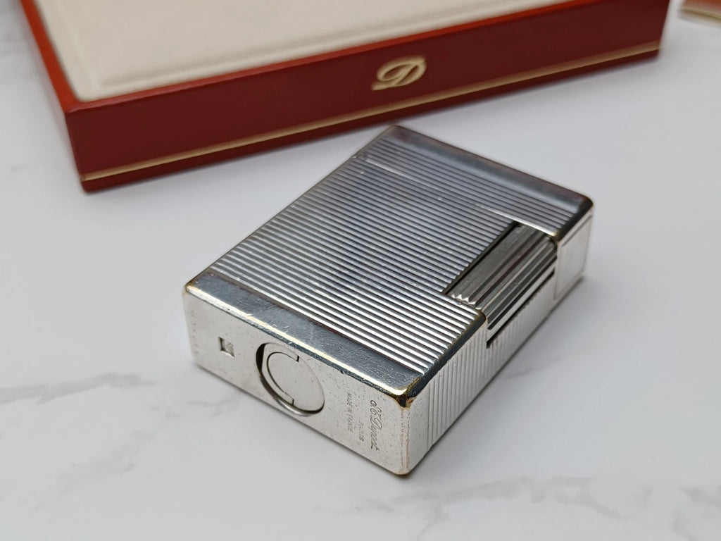 Komplettset S.T. DUPONT L1 BR - Line 1 BR - Versilbert - 1816AD14