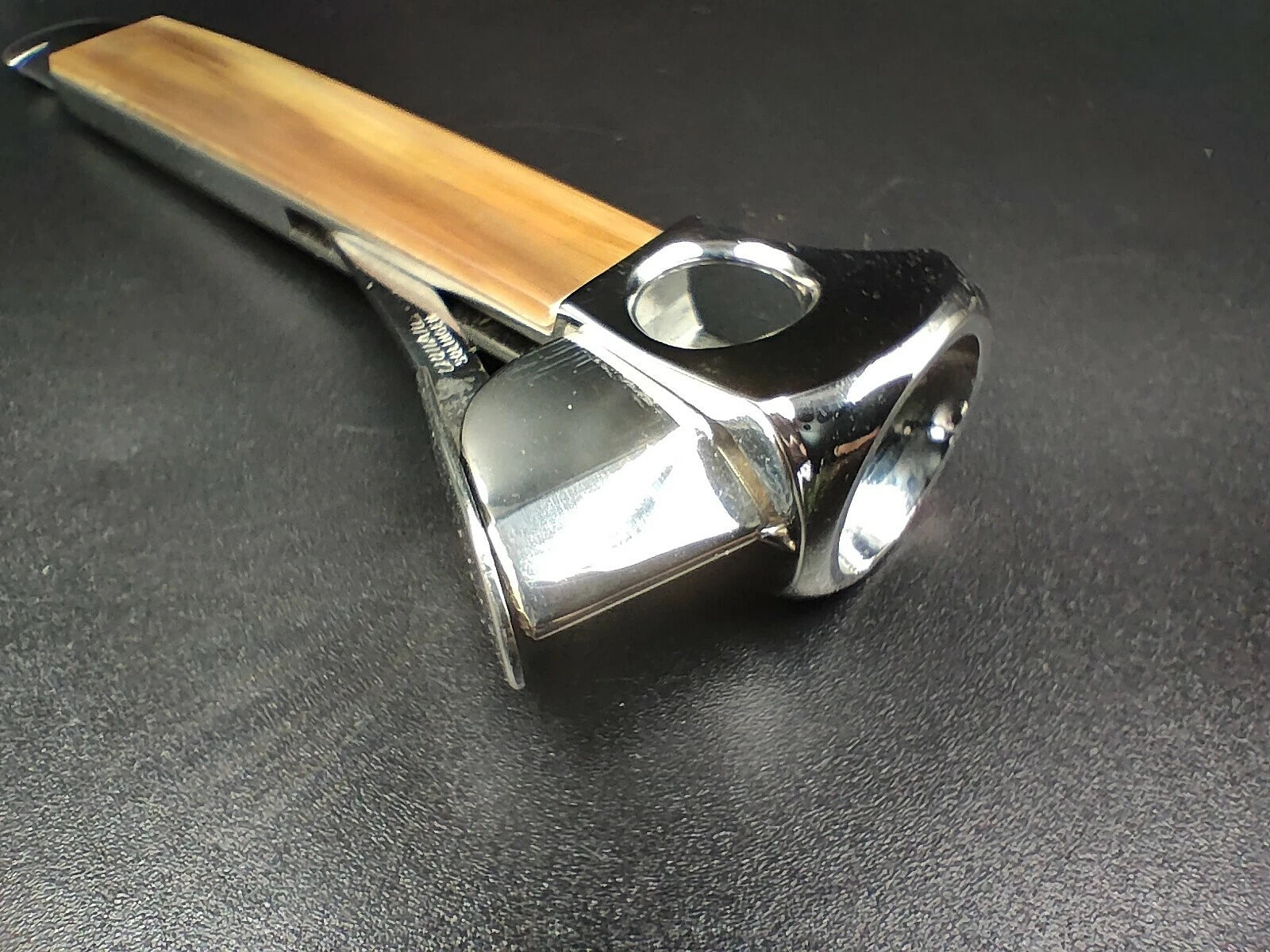 Schöner SOLINGEN "Donatus" DBGM - Zigarrenschneider - braunes Bakelit - 0647CO AM12