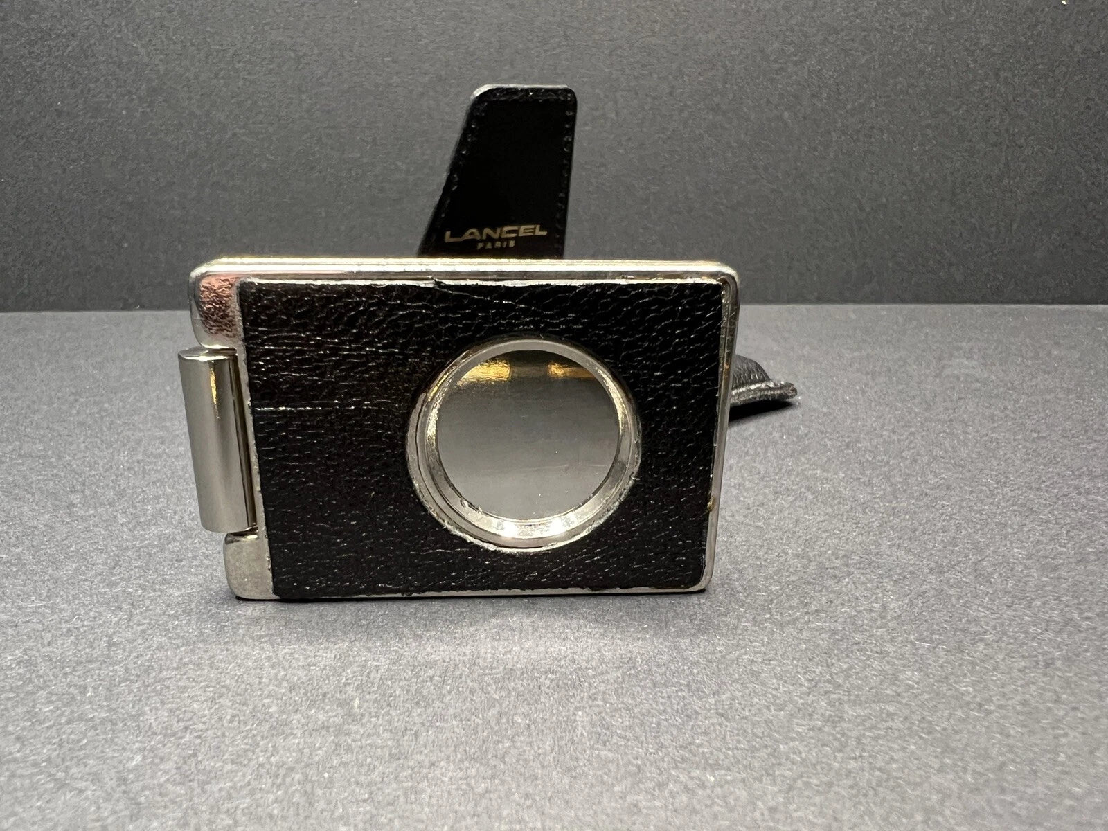 LANCEL - Zigarrenschneider mit Lederetui - 1117CO - BA01