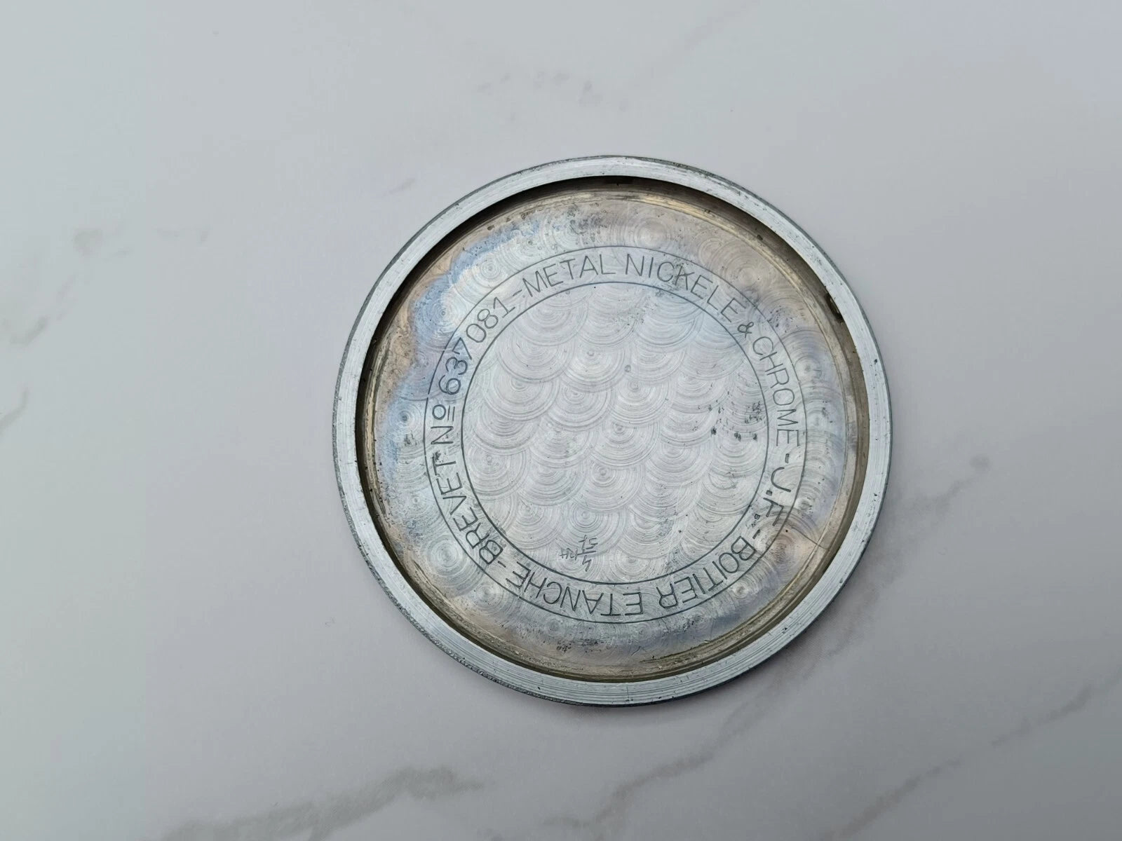 DUKE Taschenuhr - 15 Steine - Edelstahl - Funktionstüchtig - AE05-1673