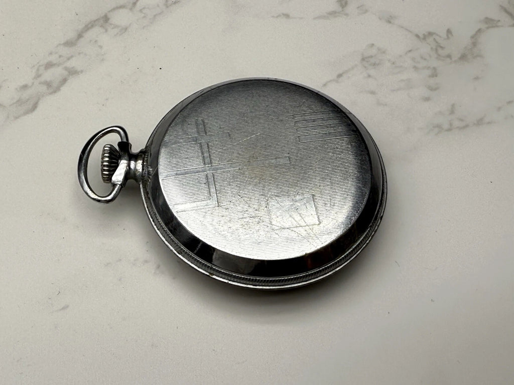 Montre de Gousset Chronomètre Acier Vintage – Made in France – À Restaurer