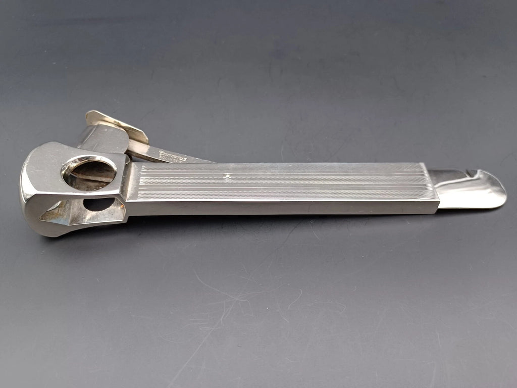 Coupe-Cigare Solingen Argenté Vintage Fabriqué en Allemagne - 1970