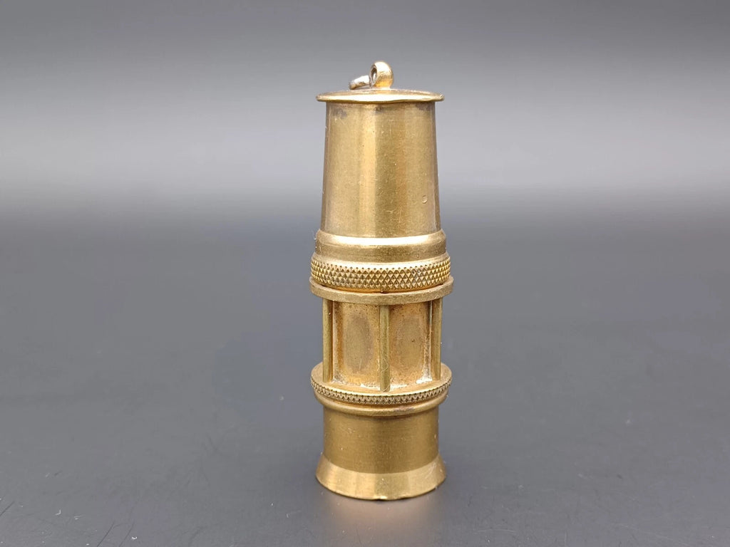 Rare & Antique Brass Petrol Lighter - WW2 - Trench art lighter - AF17-1609