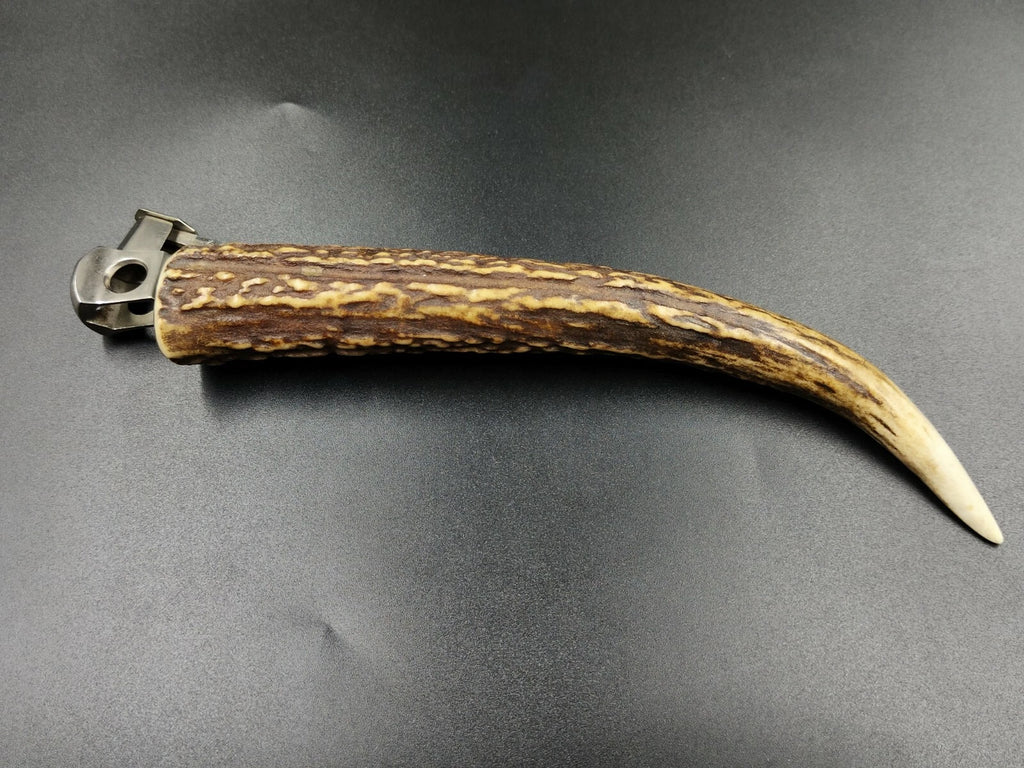 Schöner SOLINGEN " Donatus " - Tisch-Zigarrenschneider - Horn - 0796CO XL