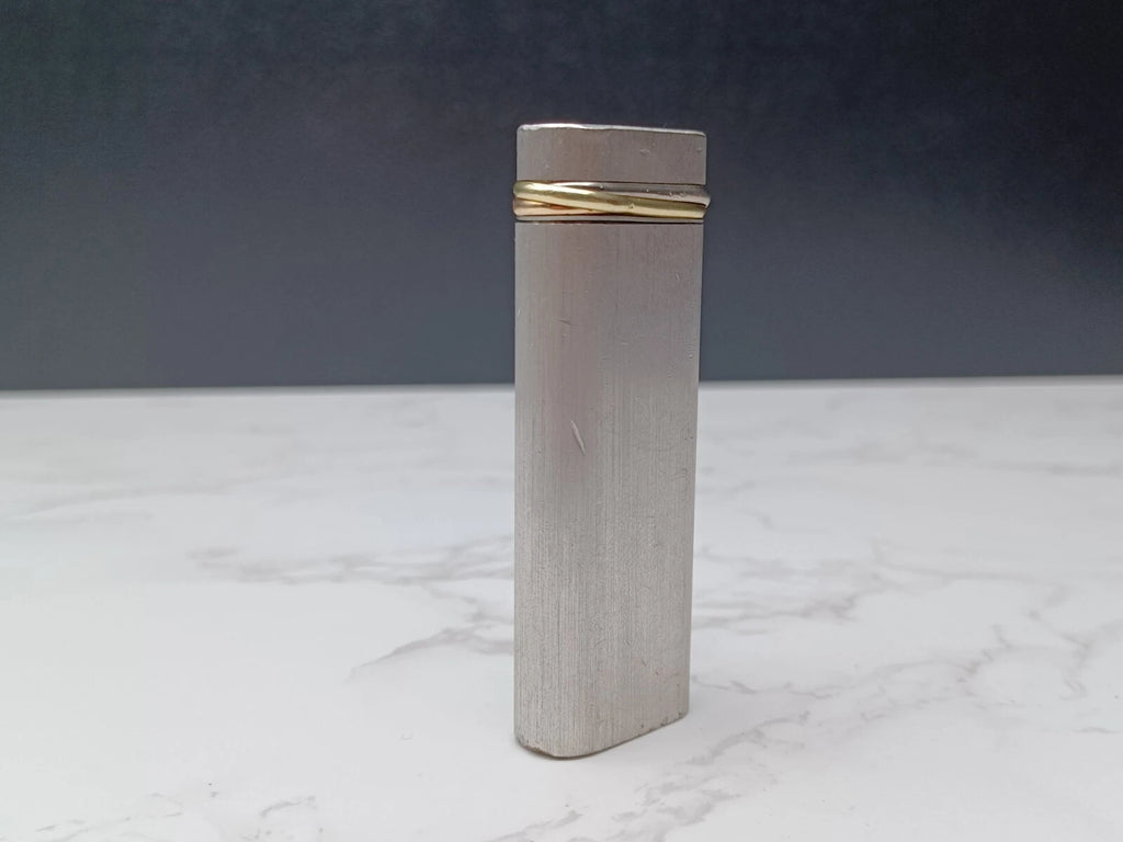 Cartier Trinity Feuerzeug versilbert – Gebraucht