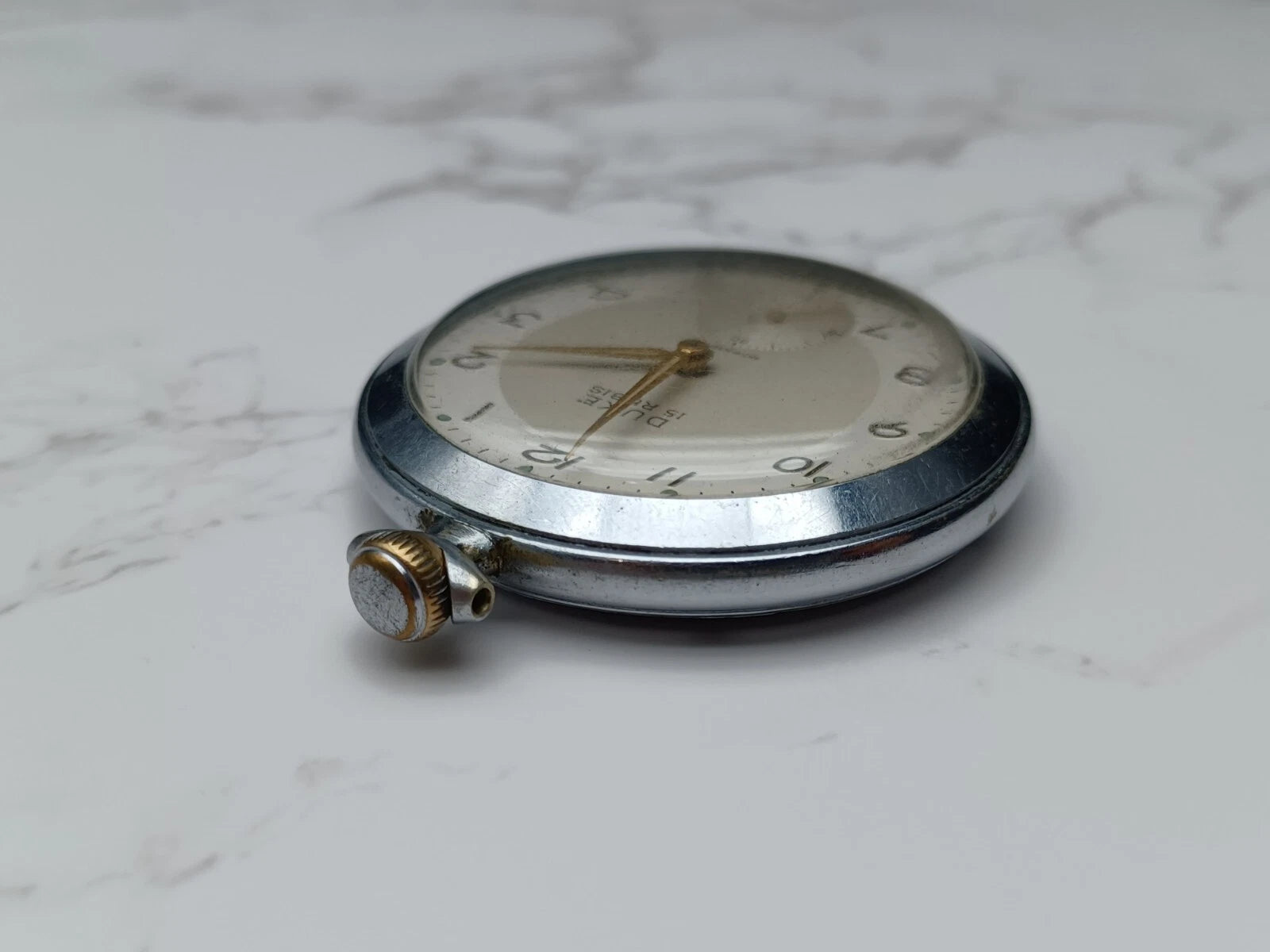 DUKE Pocket Watch - 15 Jewels  - Stainless steel - Functional - AE05-1673