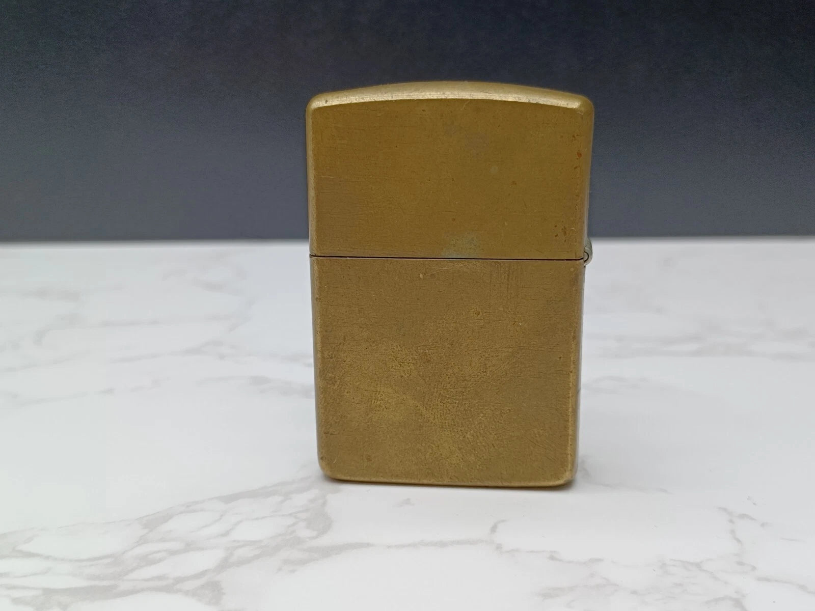 Very Rare BRASS ZIPPO Lighter - 85TH HARLEY DAVIDSON - 1932/1991 - AG08-1595