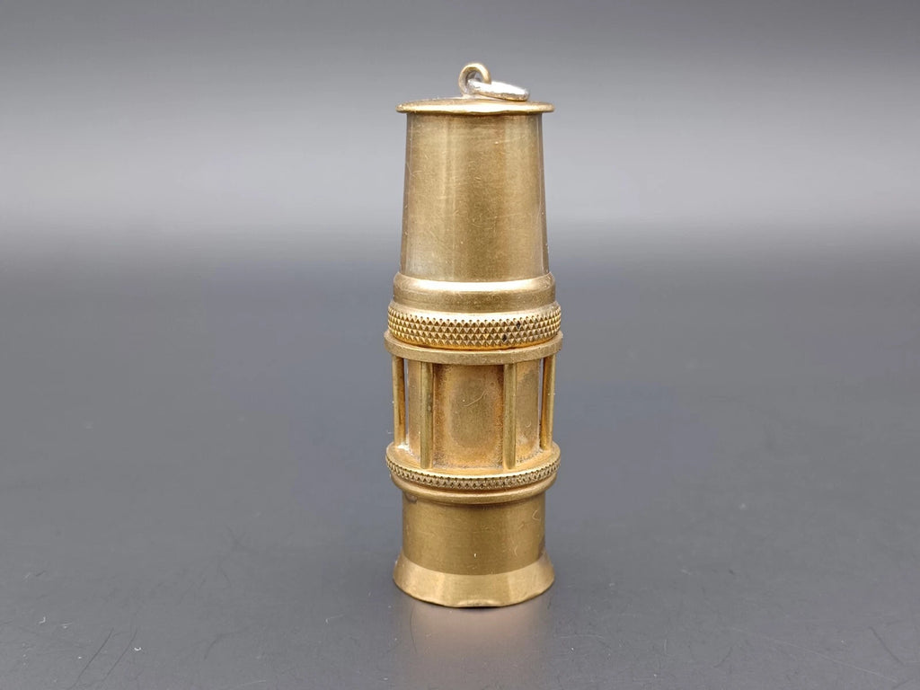 Rare & Antique Brass Petrol Lighter - WW2 - Trench art lighter - AF17-1609