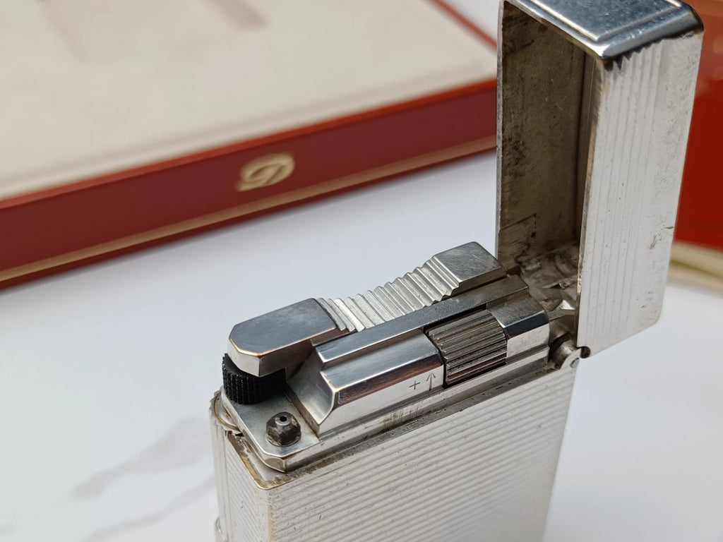 Komplettset S.T. DUPONT L1 BR - Line 1 BR - Versilbert - 1816AD14