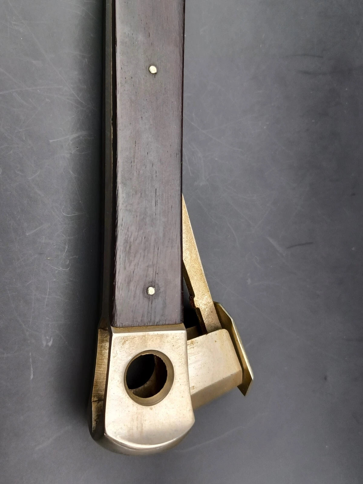 Vintage Solingen Zigarrenschneider - Holz - Hergestellt in Deutschland - AS02-719