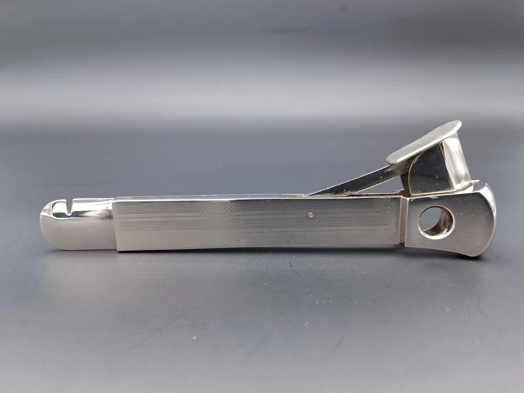 Coupe-Cigare Solingen Argenté Vintage Fabriqué en Allemagne - 1970