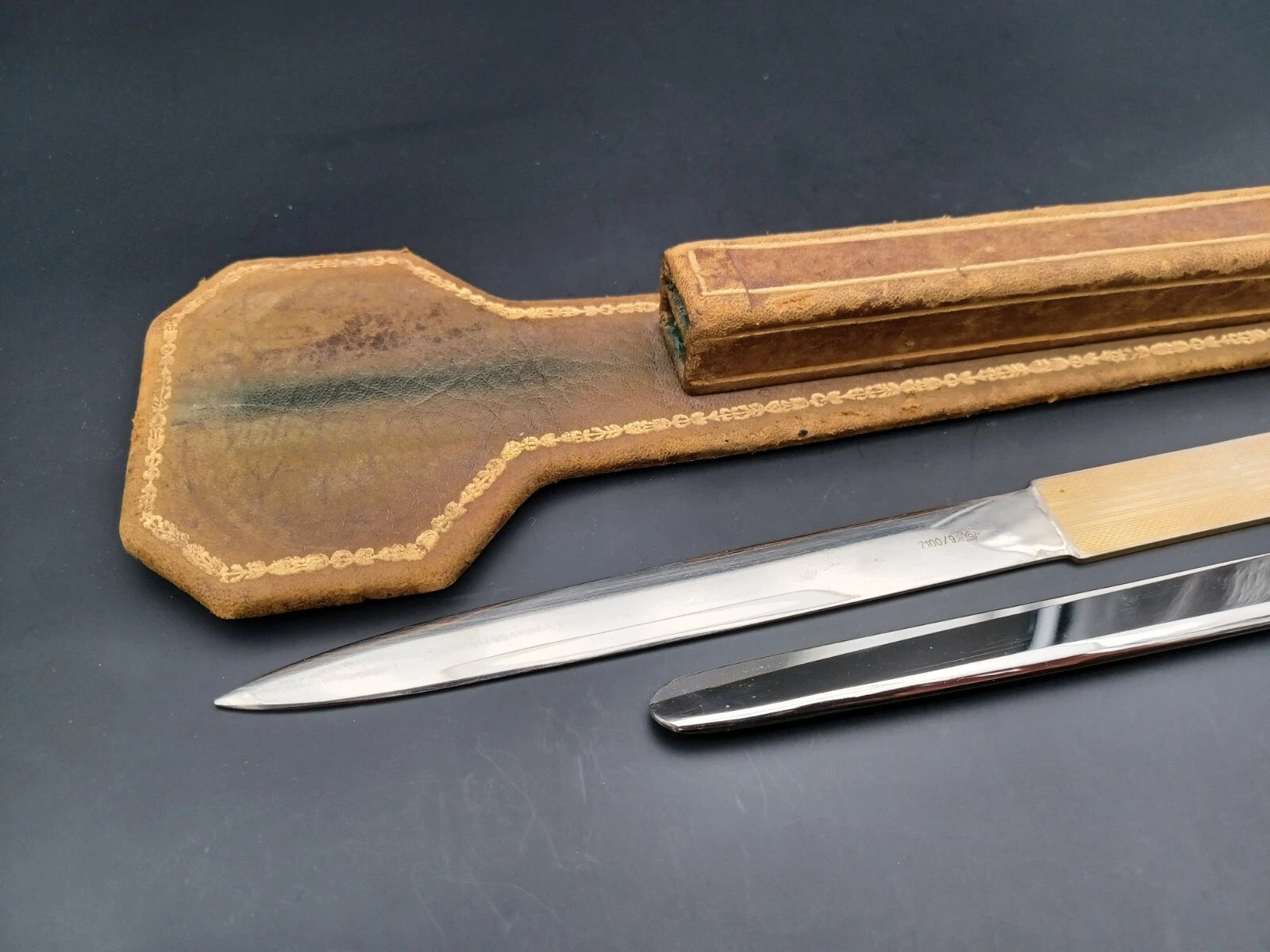 Vintage Solingen Letter Opener & Scissors - Made In Germany - XL-836