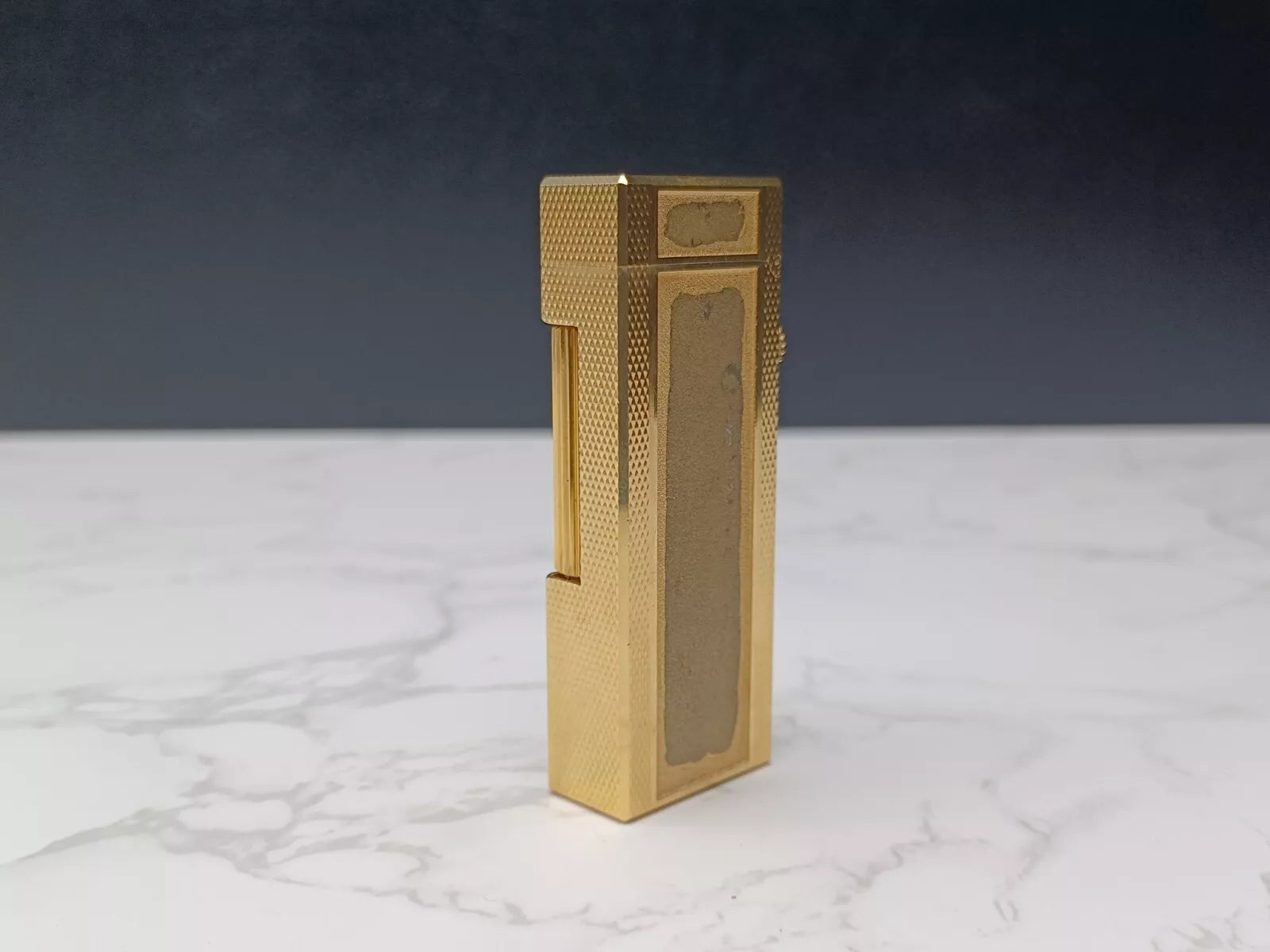 Dunhill Rollagas Gas Lighter - Gold plated - Swiss made -  AM10-1726