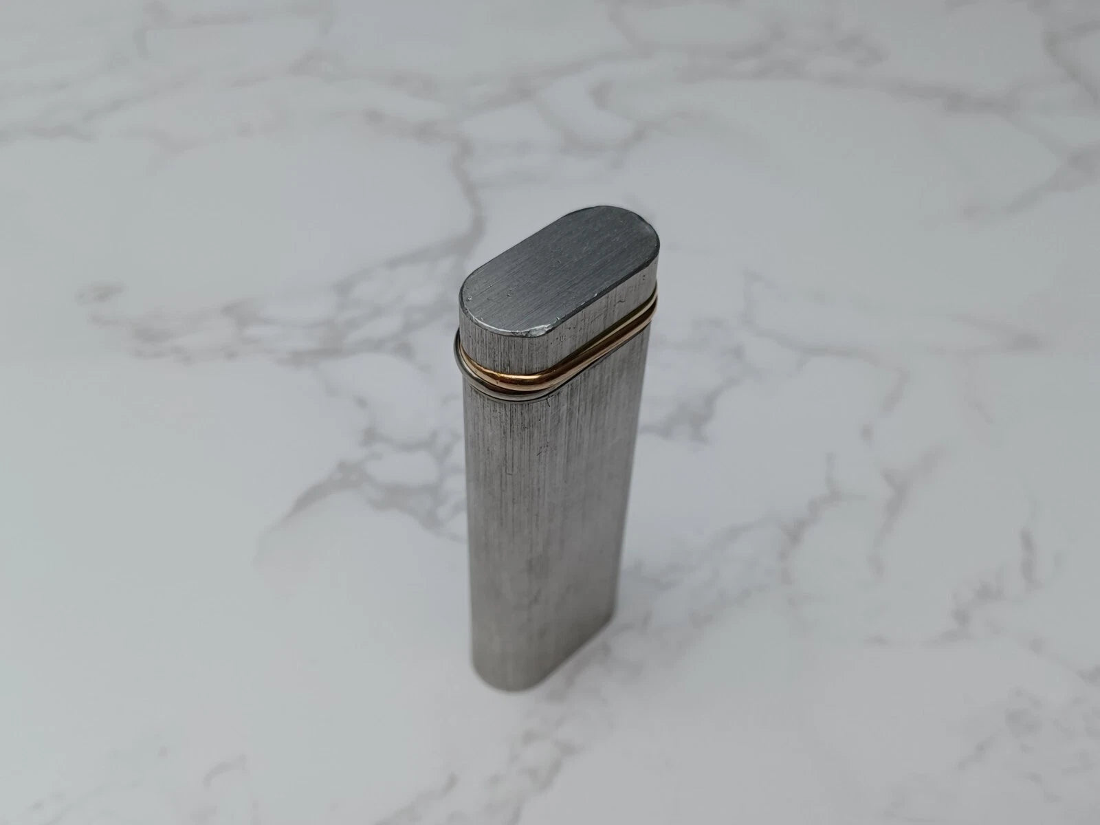 Cartier Trinity Feuerzeug versilbert – Gebraucht