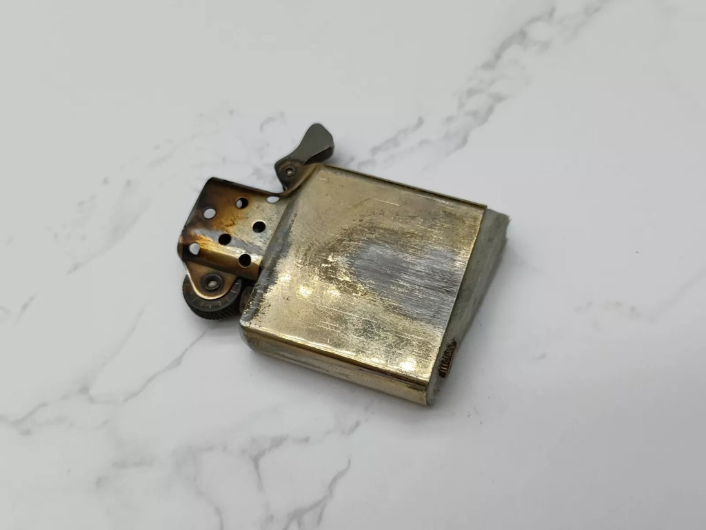 Very Rare BRASS ZIPPO Lighter - 85TH HARLEY DAVIDSON - 1932/1991 - AG08-1595