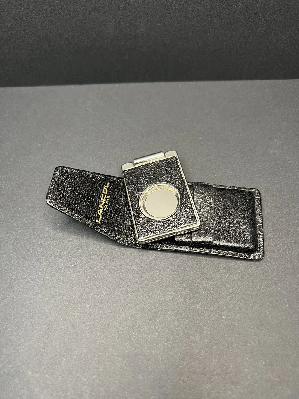 LANCEL - Zigarrenschneider mit Lederetui - 1117CO - BA01