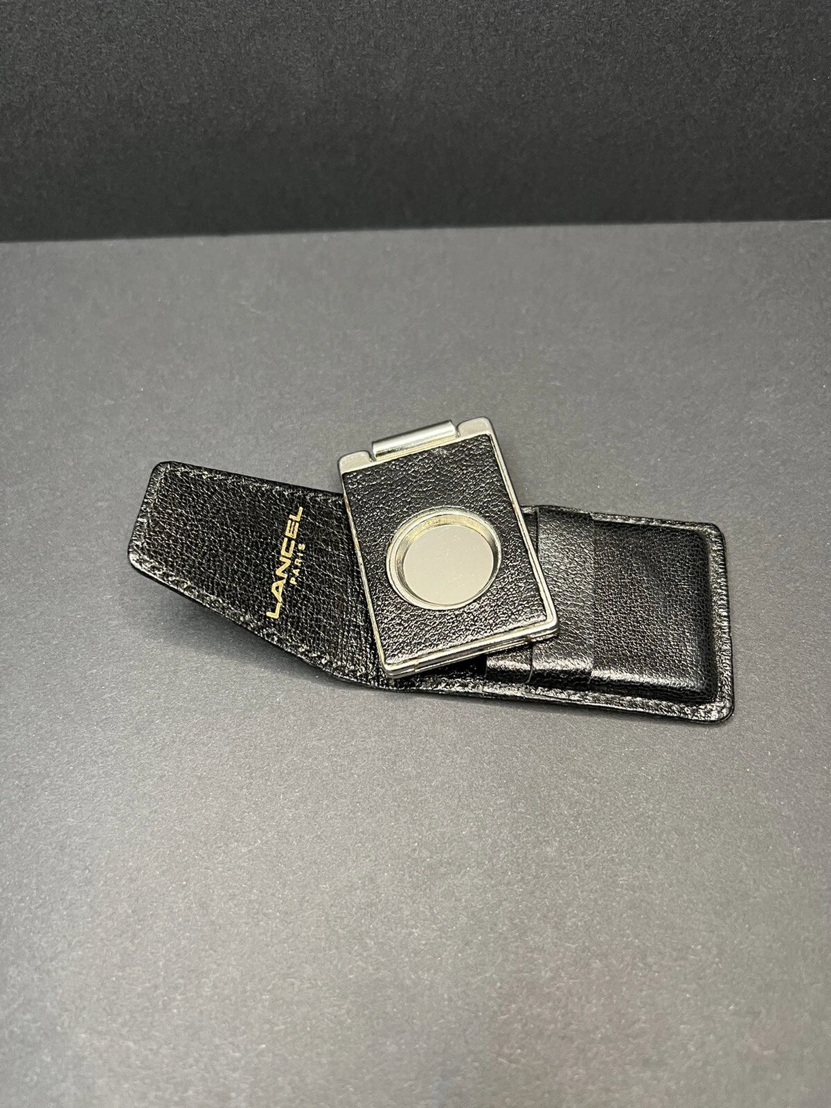 LANCEL - Cigar cutter with leather case - 1117CO - BA01