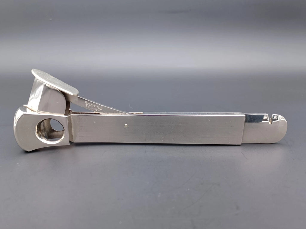 Coupe-Cigare Solingen Argenté Vintage Fabriqué en Allemagne - 1970