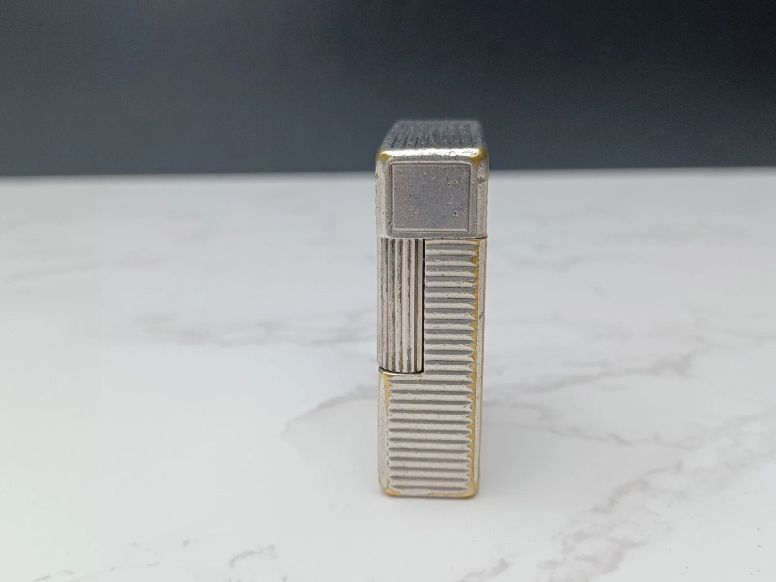 Briquet S.T. Dupont Line 1 BS - L1 BS - Plaqué Argent