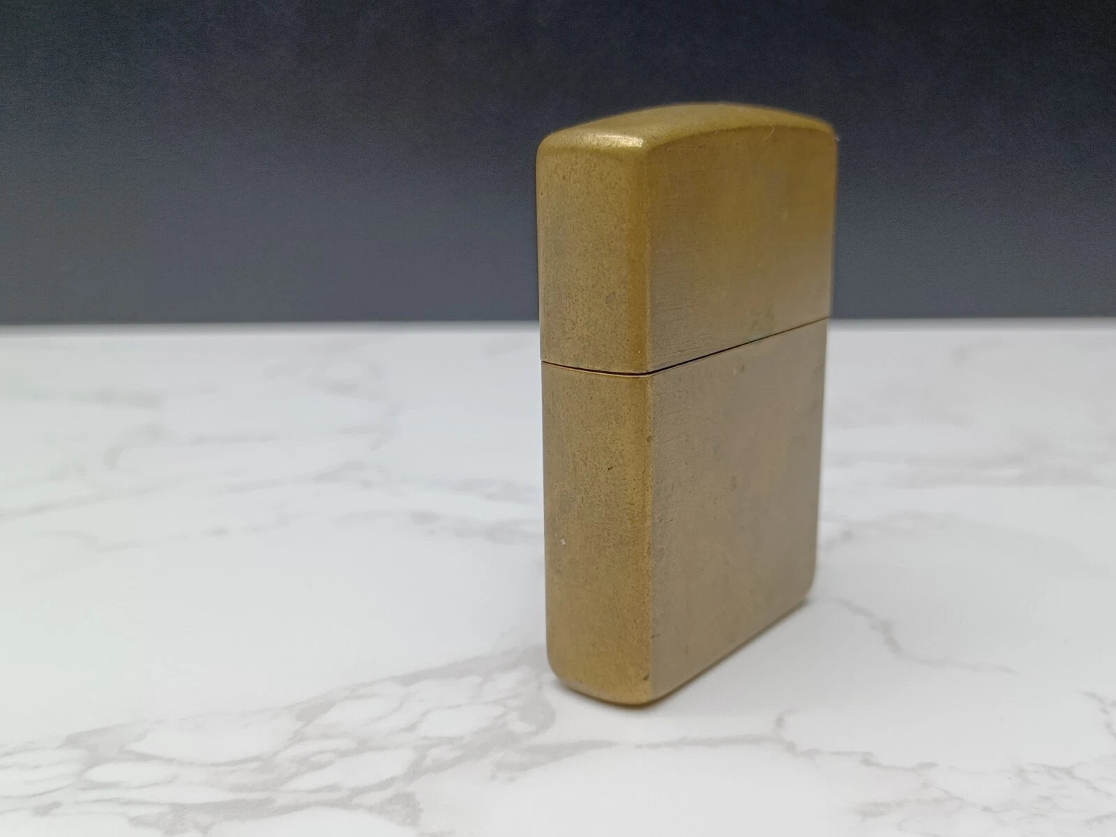 Very Rare BRASS ZIPPO Lighter - 85TH HARLEY DAVIDSON - 1932/1991 - AG08-1595