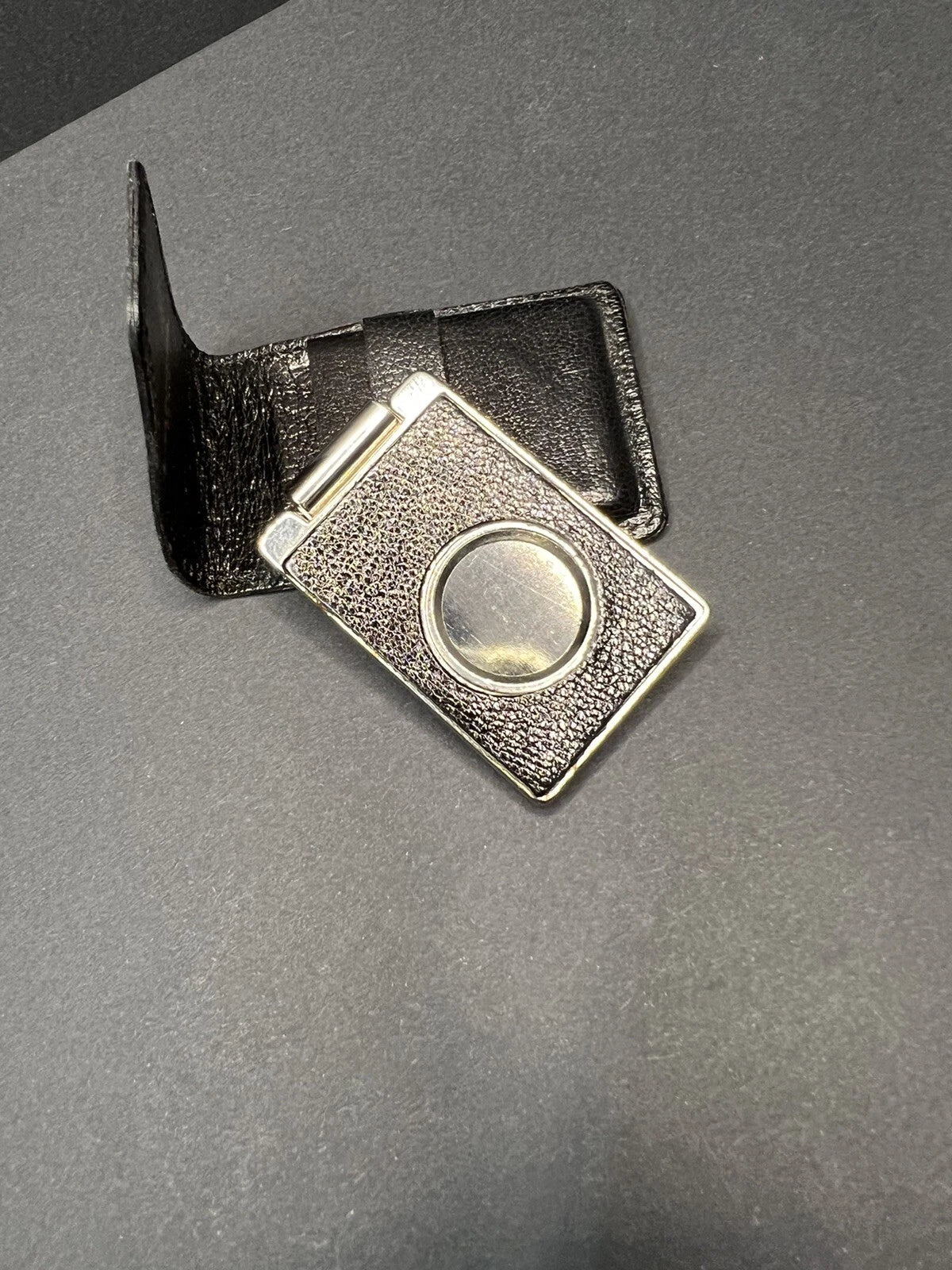 LANCEL - Cigar cutter with leather case - 1117CO - BA01