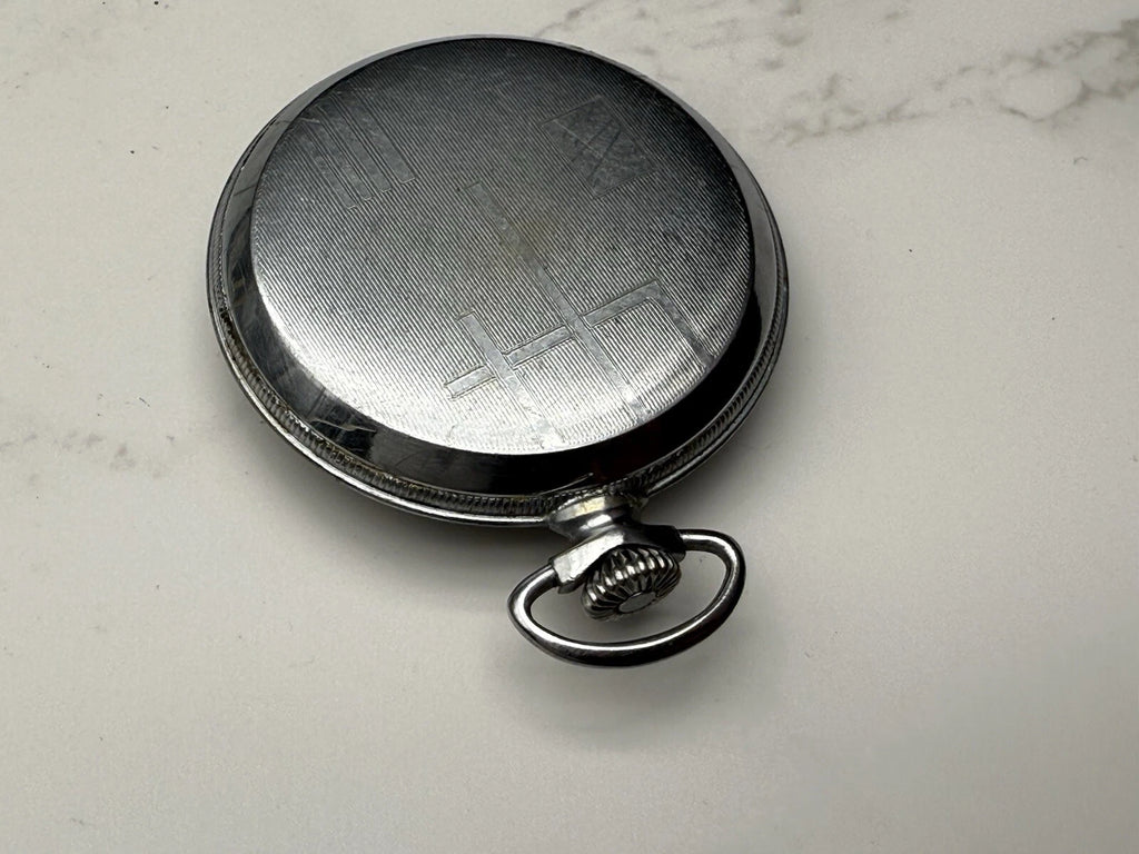 Montre de Gousset Chronomètre Acier Vintage – Made in France – À Restaurer