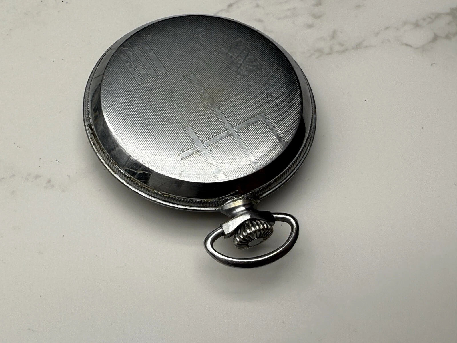 Montre de Gousset Chronomètre Acier Vintage – Made in France – À Restaurer