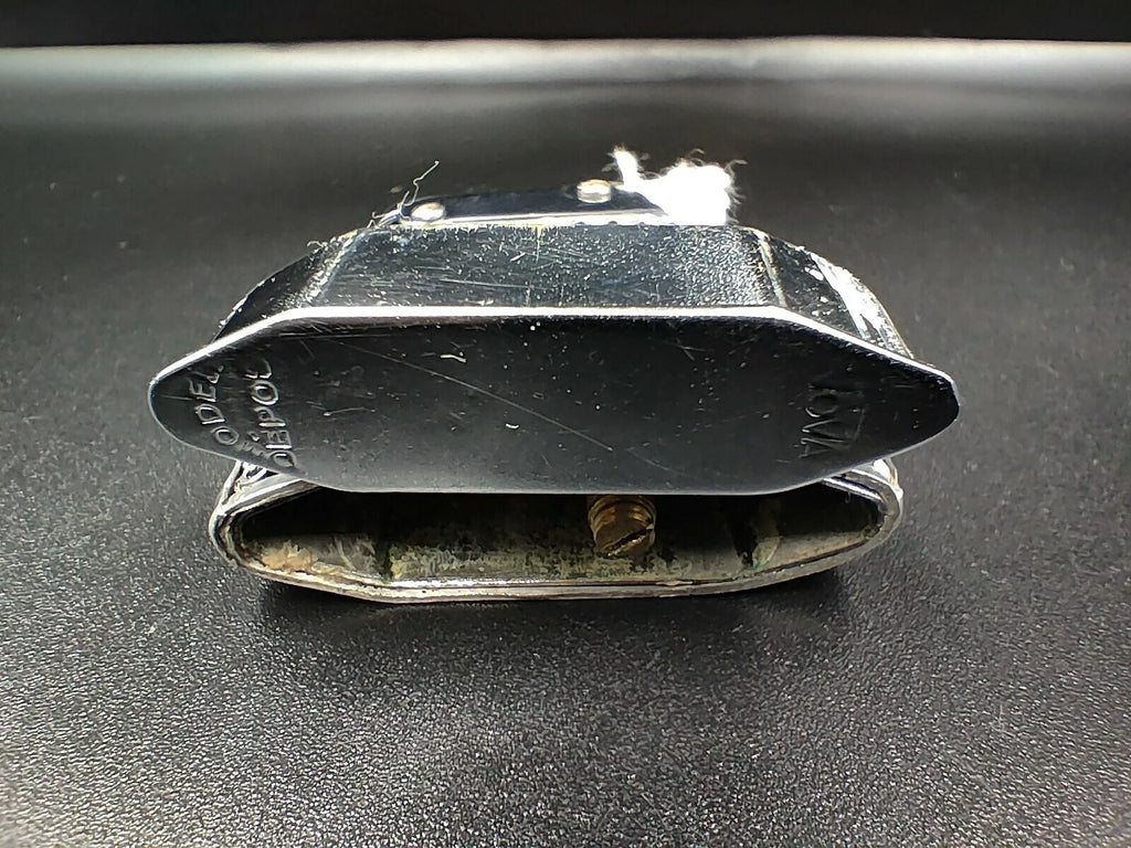 Nova - Antikes französisches Feuerzeug aus Sterlingsilber - Hergestellt in Frankreich - Punzen - ED10