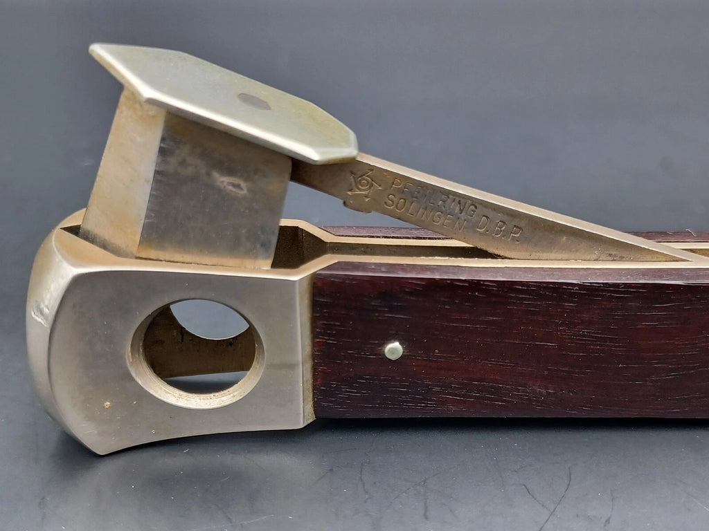 Vintage Solingen Zigarrenschneider - Holz - Hergestellt in Deutschland - AS02-719