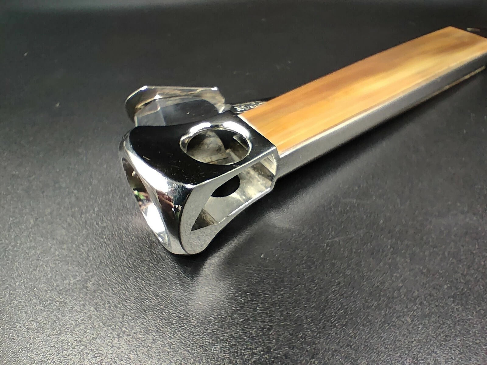 Schöner SOLINGEN "Donatus" DBGM - Zigarrenschneider - braunes Bakelit - 0647CO AM12