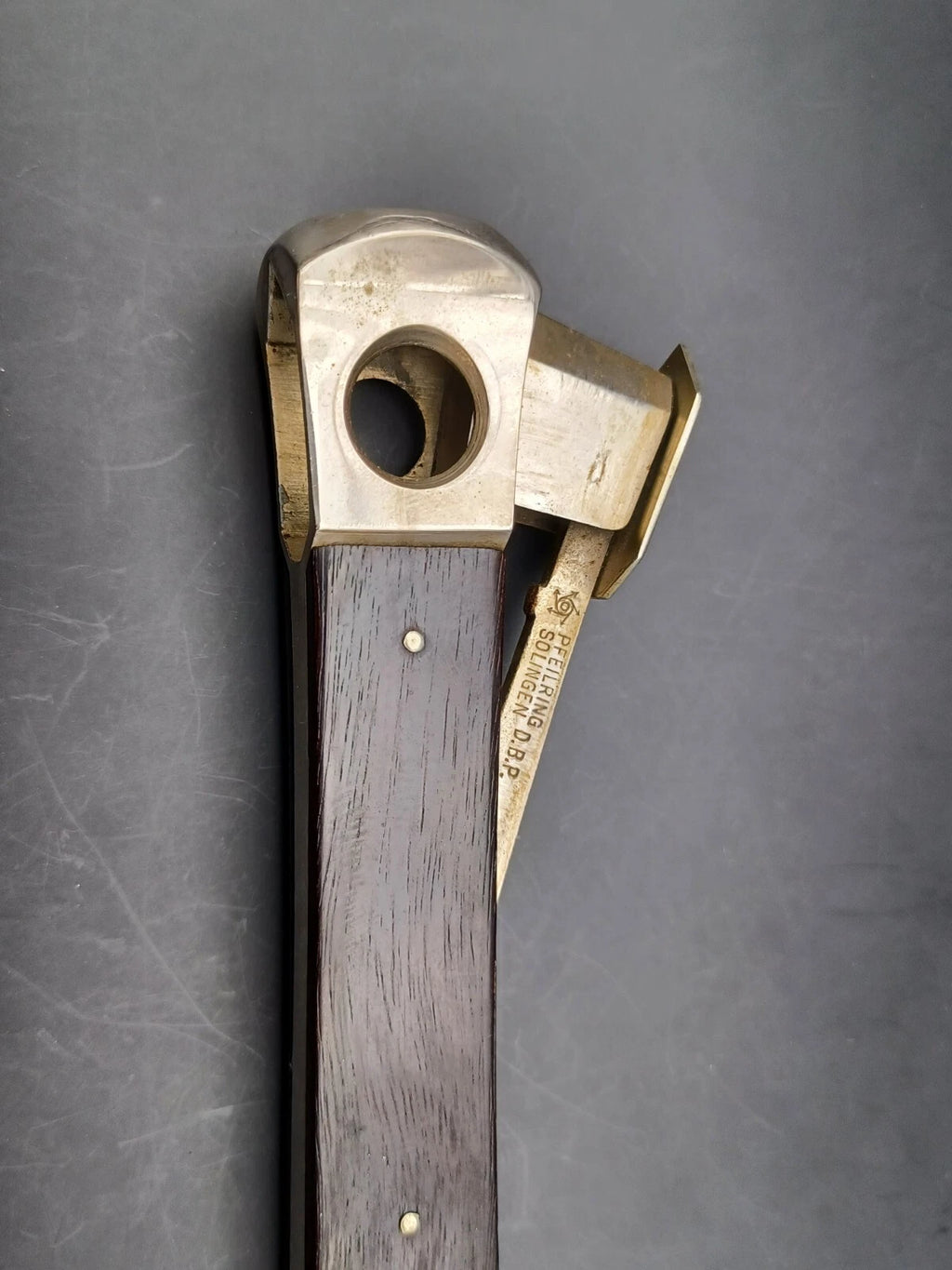 Vintage Solingen Zigarrenschneider - Holz - Hergestellt in Deutschland - AS02-719