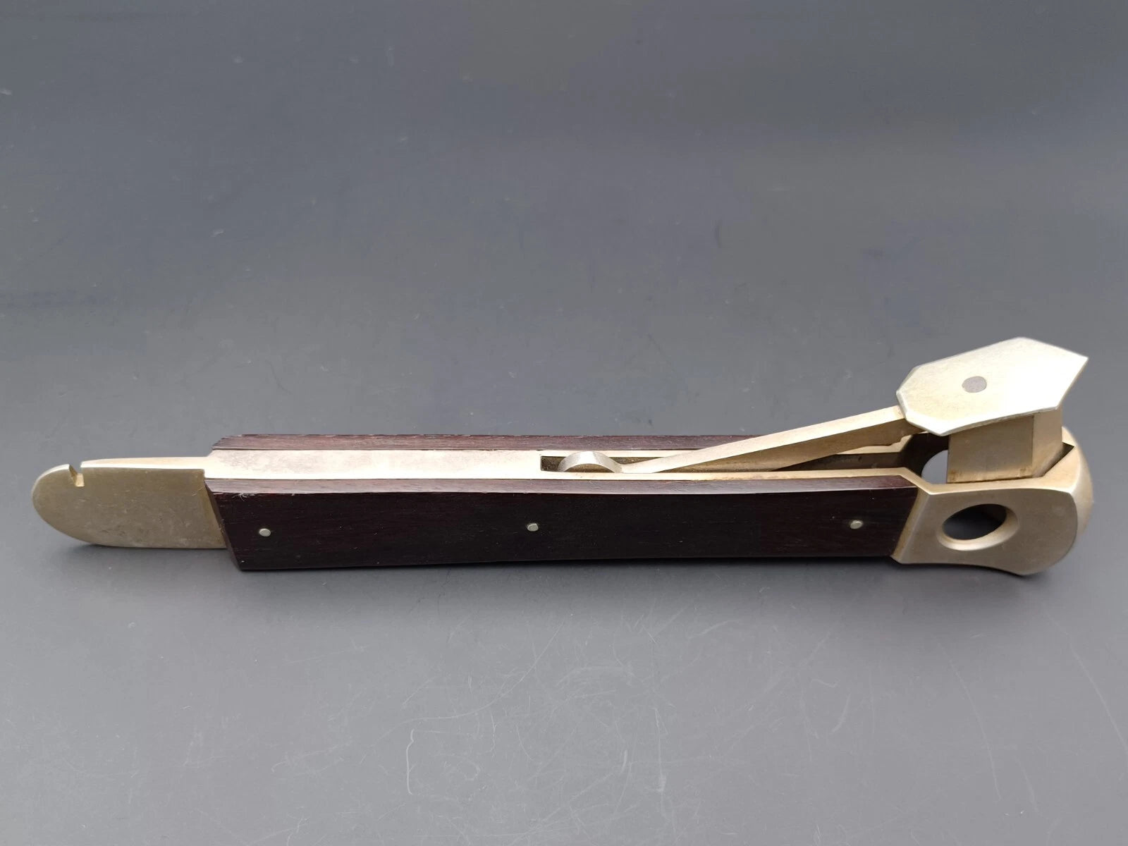 Vintage Solingen Zigarrenschneider - Holz - Hergestellt in Deutschland - AS02-719