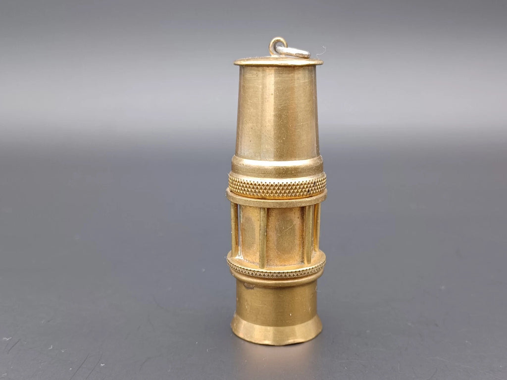 Rare & Antique Brass Petrol Lighter - WW2 - Trench art lighter - AF17-1609
