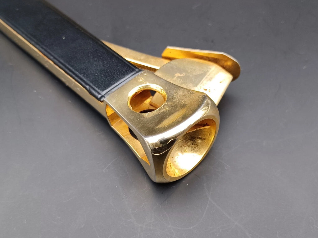 Solingen Zigarrenschneider mit Etui - Schwarzes Leder - Made in Germany - BB15-0945