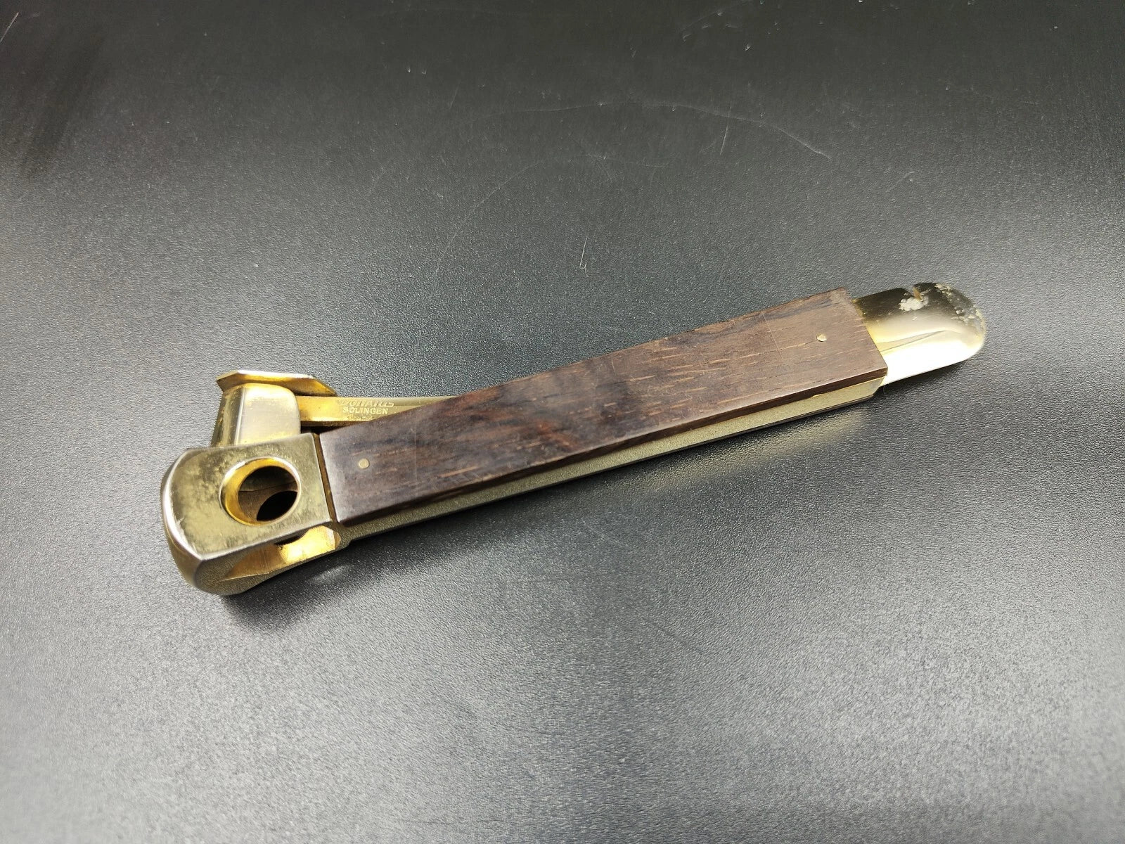 SOLINGEN " Donatus " - Cigar Cutter - Wood - Made In Germany - 0704CO AM05